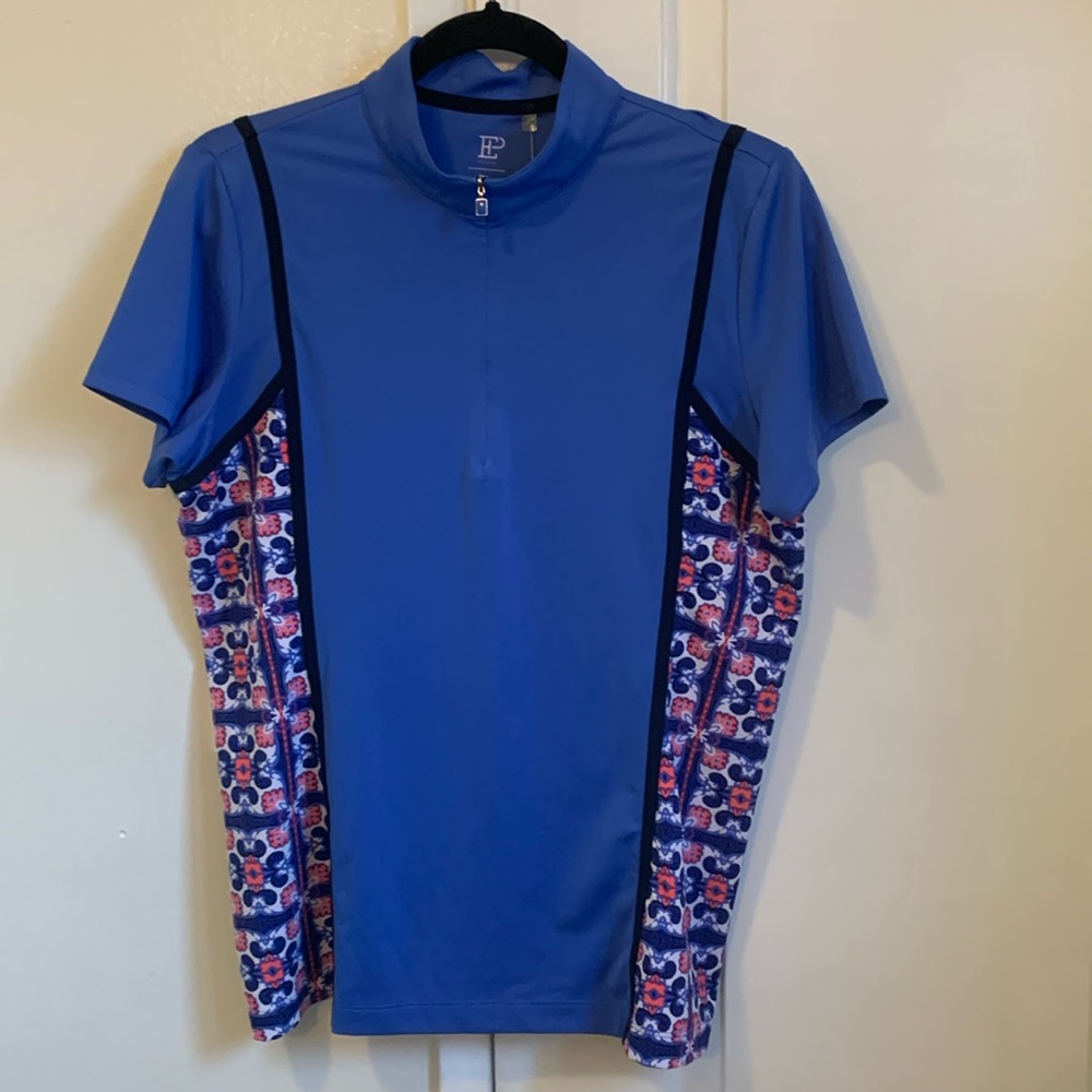 EP New York Zip Neck Womens Golf Polo Size M
NWT